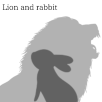 Lion rabbit